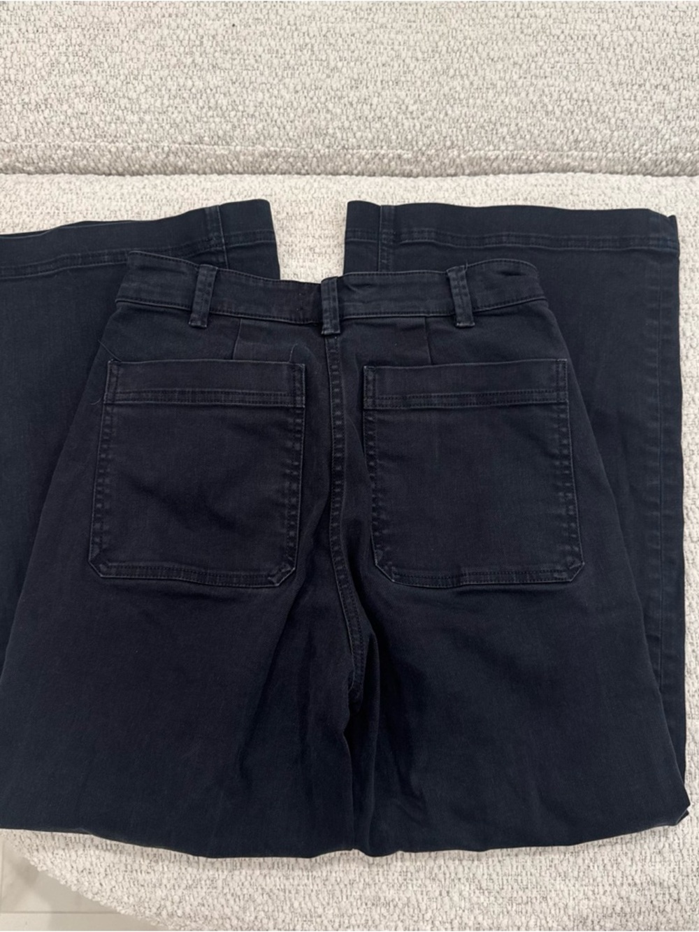 Everlane Wide Leg Black High Rise Jeans - Picture 5 of 5